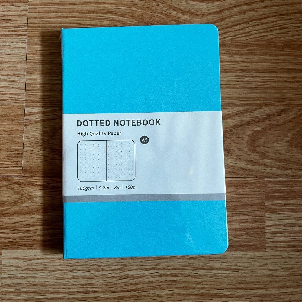 Note book Dotted New Bullet Journal Light Blue
